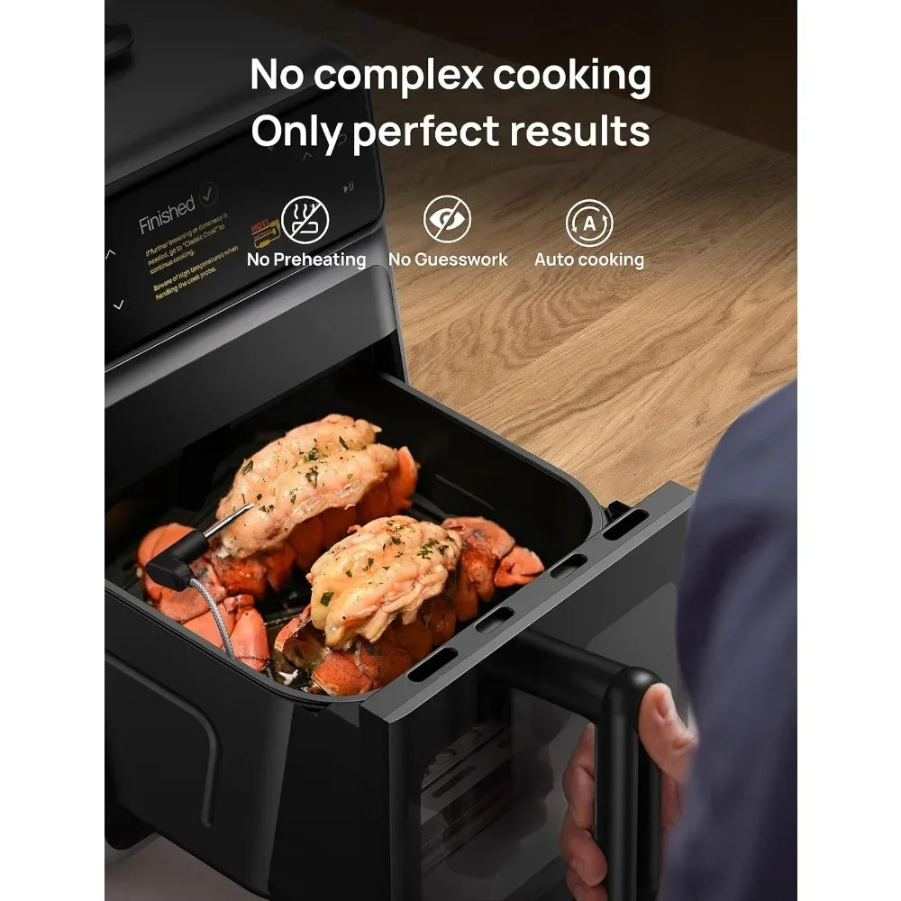 Air Fryers, Smart 3 Professional Cooking Modes