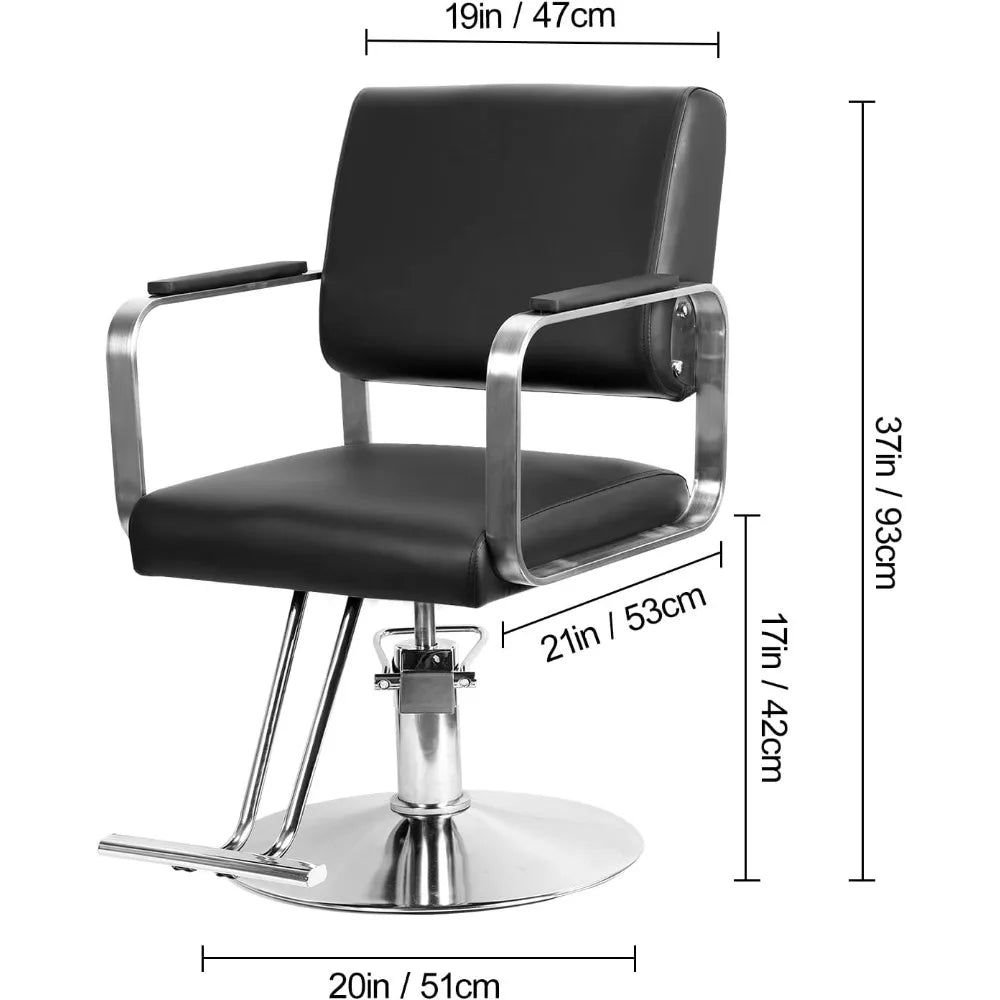 Hydraulic Salon Chair, Heavy Duty Barber Chair