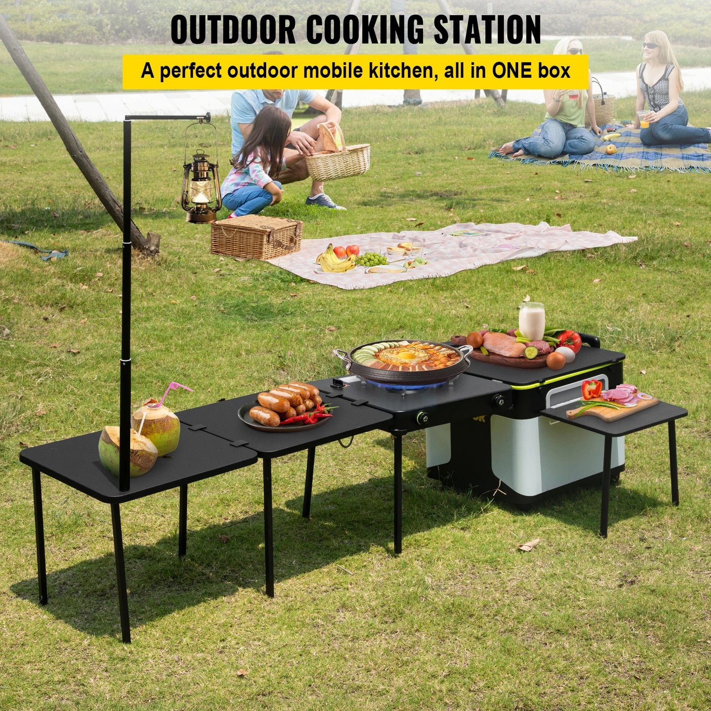 VEVOR Mobile Kitchen Portable Camp Box