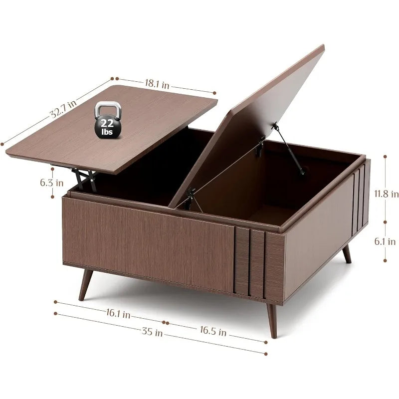 Lift Top Coffee Table with Storage