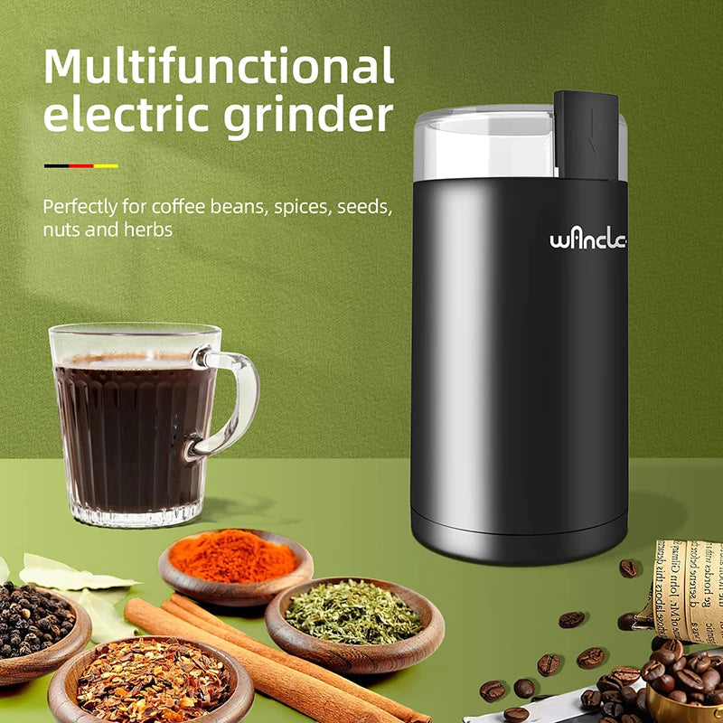 200w High-Power Coffee Grinder Multifunctional