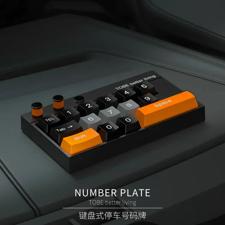 Suitable for Infiniti Car Temporary Parking License Plates, in Car Keyboard Style, and Mobile Cars Parking Aid Garage  Genesis