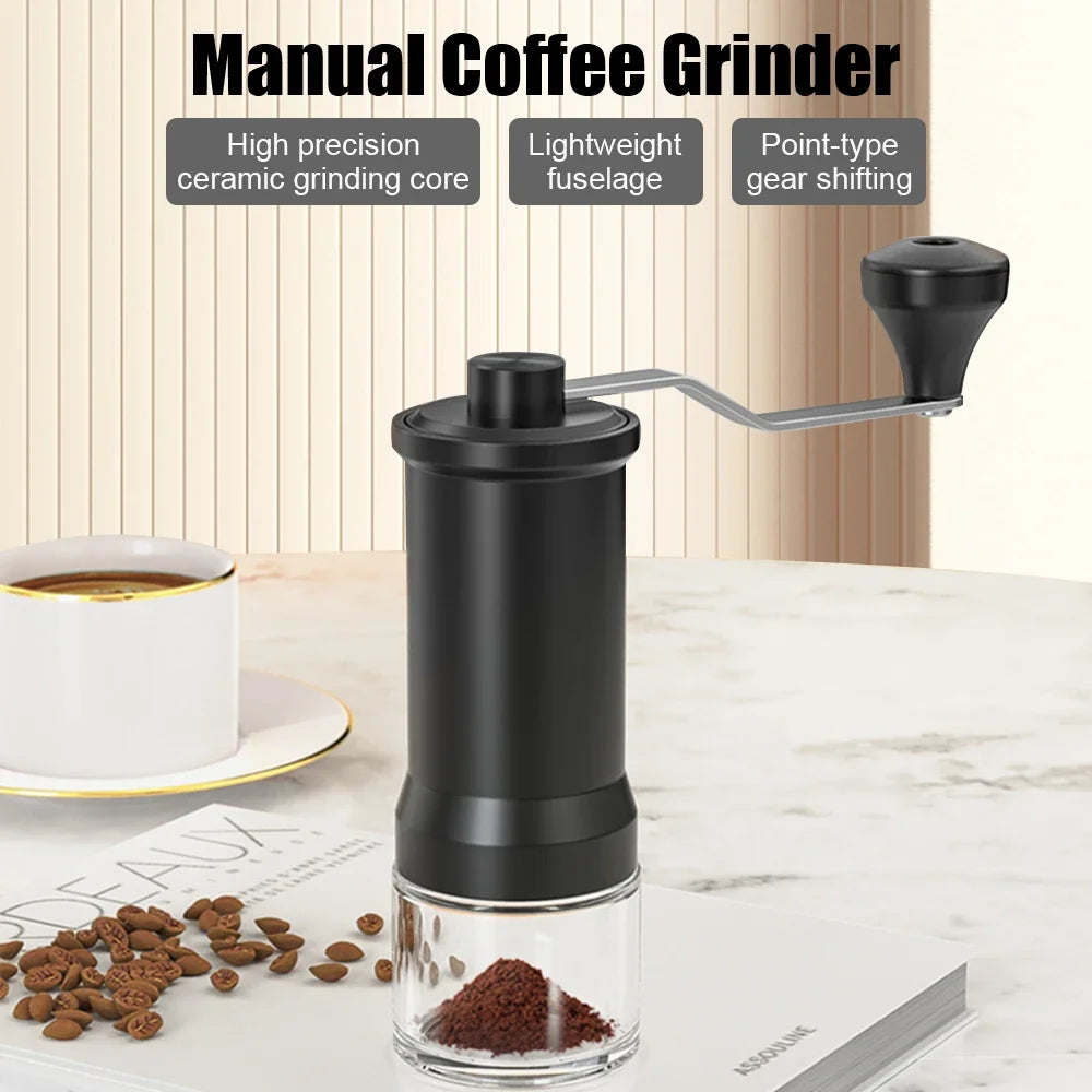 Coffee Machine Household Hand-Cranked Bean Grinder