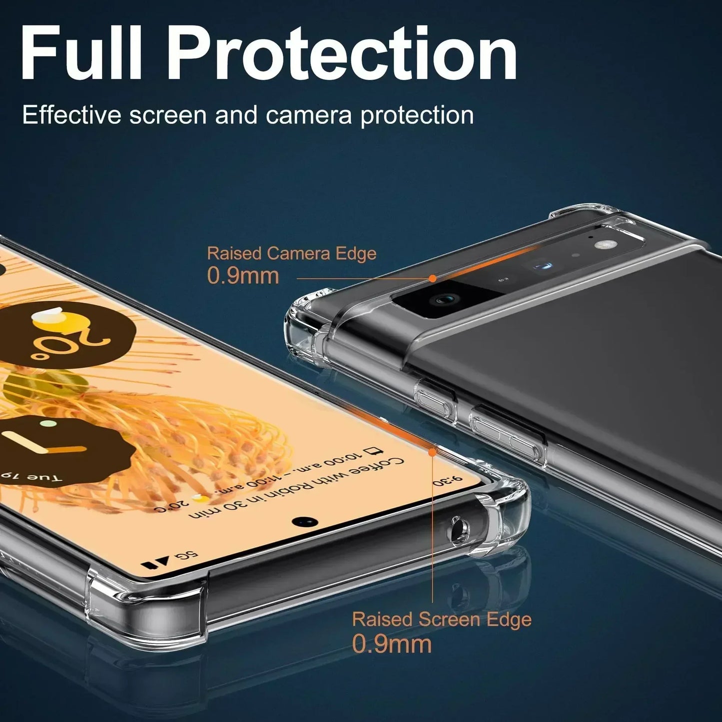 Air Bag Protection Soft Clear Case for Google Pixel