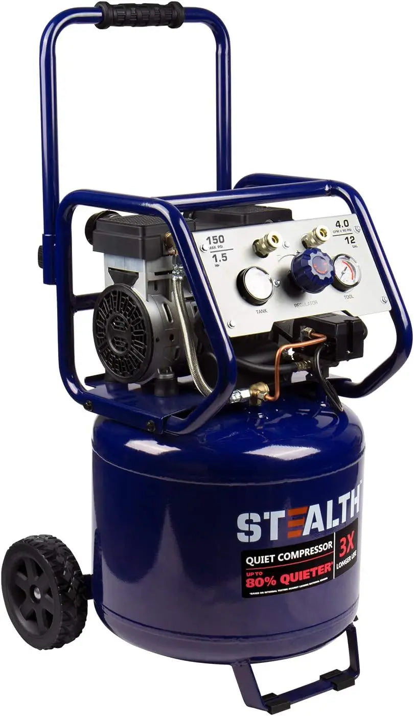 Stealth 12 Gallon Ultra Quiet Air Compressor