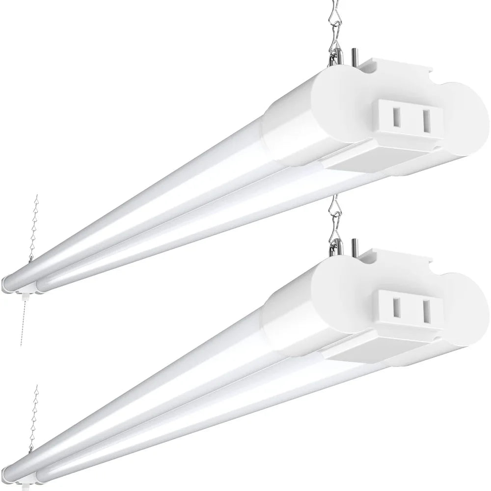 Sunco Lighting 2 Pack LED Workshop White Garage Shop Light