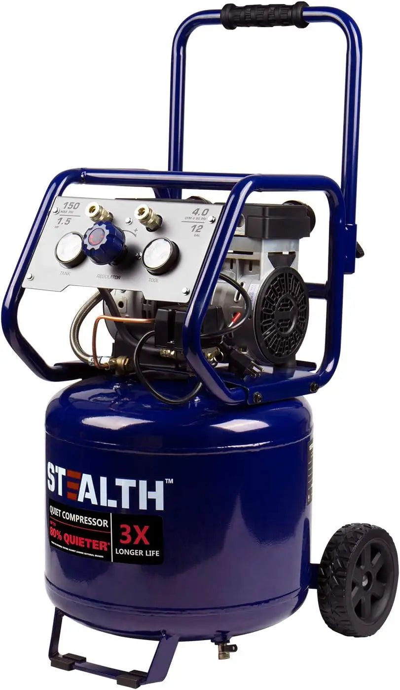 Stealth 12 Gallon Ultra Quiet Air Compressor