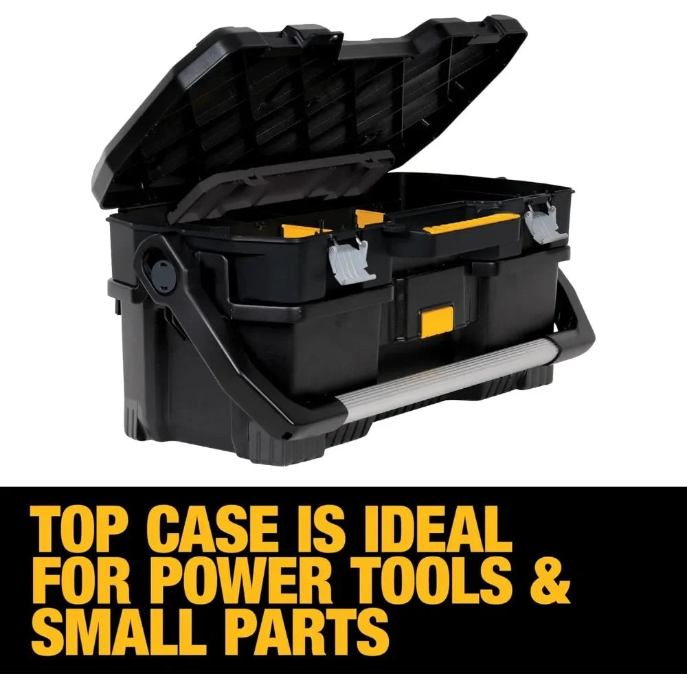 Tool Tote with Removable Power Tools Case, 24-Inch (DWST24070) tools chest  tool box with wheels garage storage