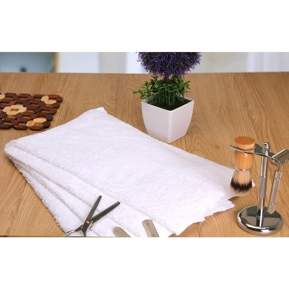 Salon Towel, Pack of 24 (Not Bleach Proof, 16 x 27 Inches)