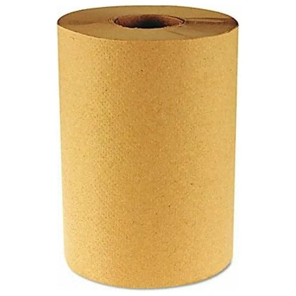 800ft Natural 1-Ply Hardwound Paper Towels